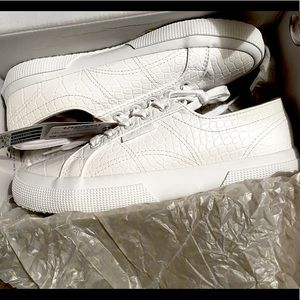 SUPERGA 2750 Synthetic Crocodile Women’s Shoe